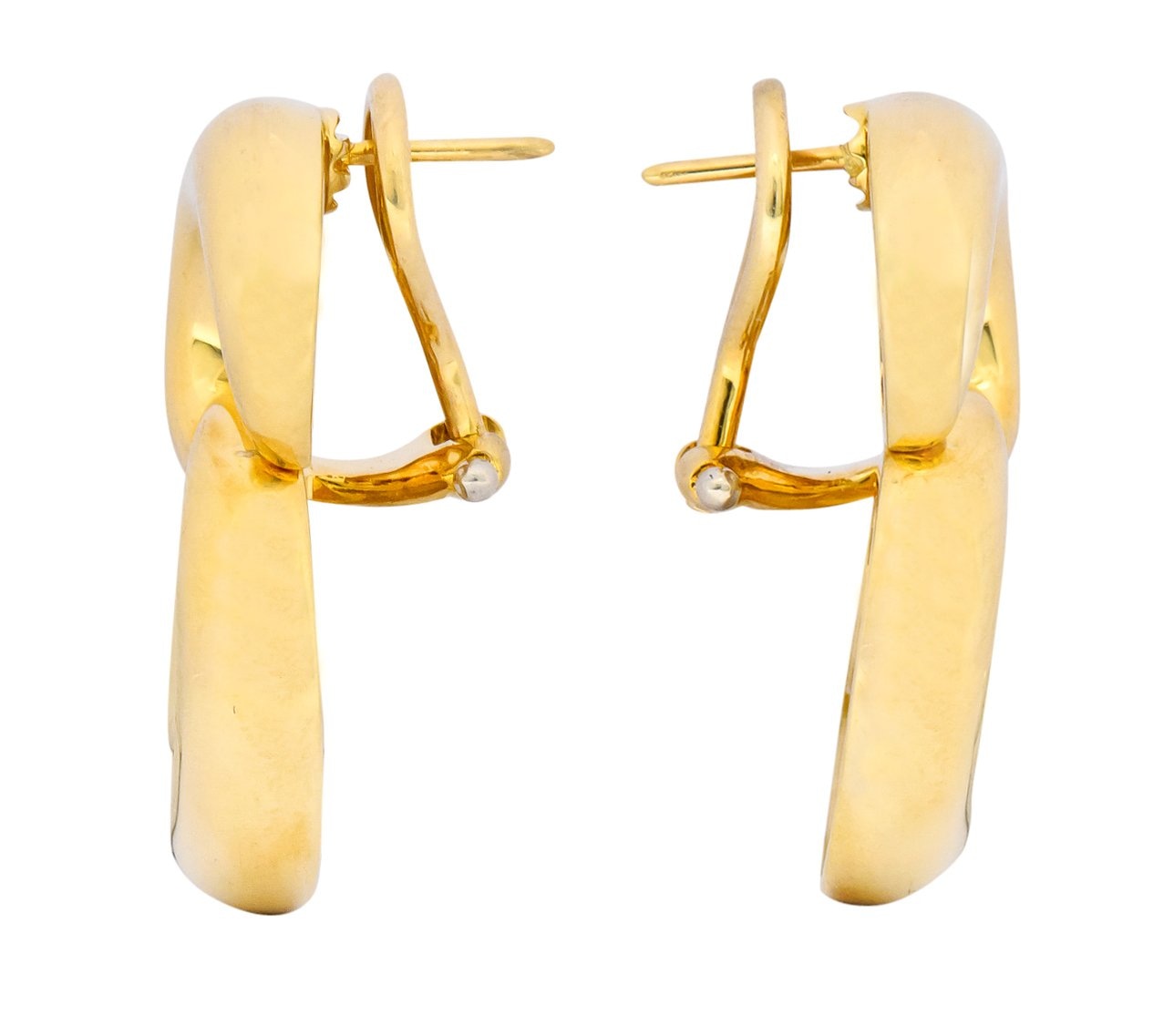 Tiffany & Co. 18 Karat Yellow Gold Drop Earrings - Wilson's Estate Jewelry