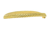 Tiffany & Co. 1997 18 Karat Gold Flexible Collar Necklace Wilson's Estate Jewelry