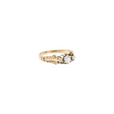 Victorian 0.29 CTW Diamond & 14K Yellow Gold Engagement Ring Wilson's Estate Jewelry