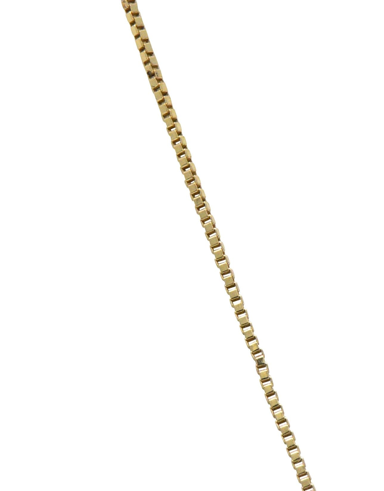 Victorian Natural Baroque Pearl Diamond Silver-Topped 14 Karat Gold Pendant Necklace Wilson's Estate Jewelry